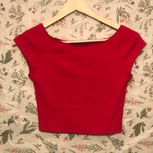 Off The Shoulder Brandy Melville Top